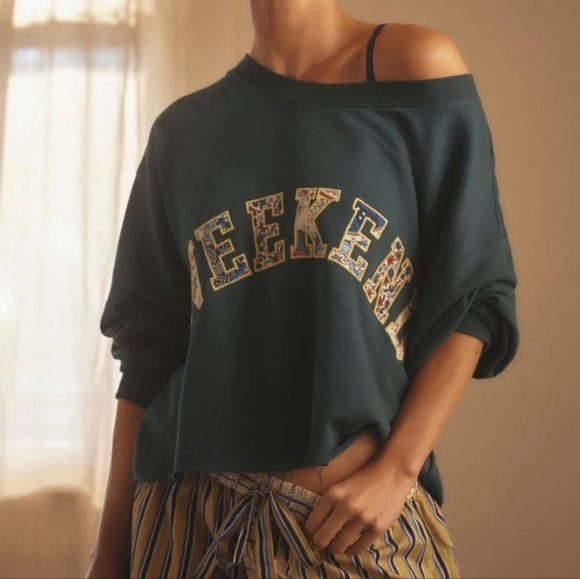 By Anthropologie Graphic Sweatshirt - Picture 2 of 14